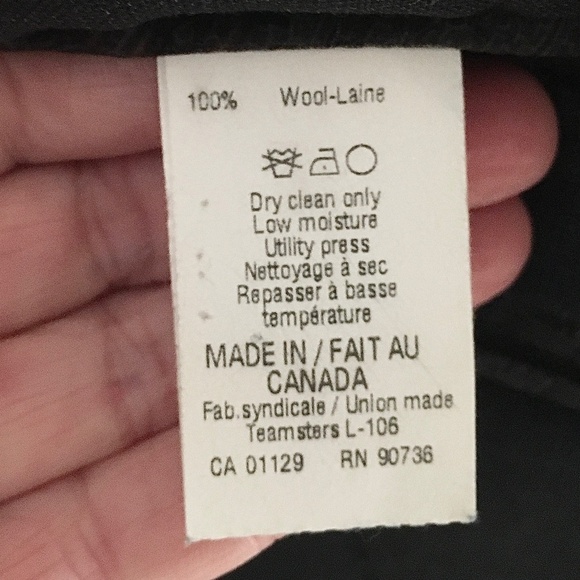 Lauren Ralph Lauren Men’s Blazer Navy Blue Subtile Tartan Plaid Pattern Sz 44R - Picture 3 of 5